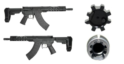 PSA Gen2 KS-47 10.5" 7.62x39 Nitride 9" Lightweight M-Lok MOE EPT SBA3 Pistol - $1009.99
